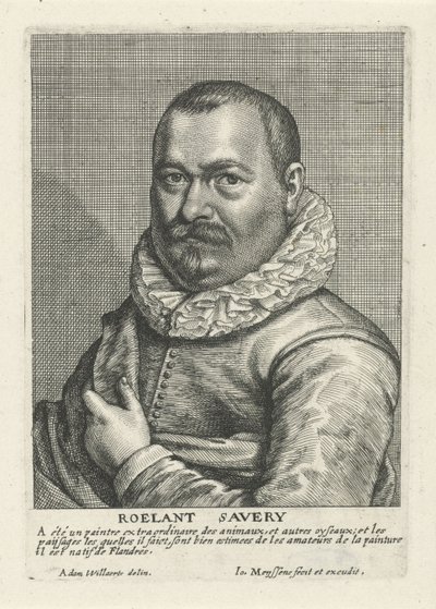 Retrato de Roelant Savery de Johannes Meyssens